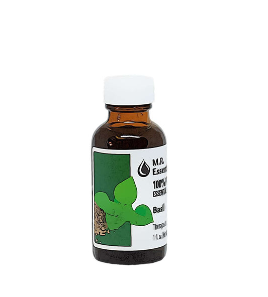 Sweet Basil Essential Oil (Ocimum basilicum)