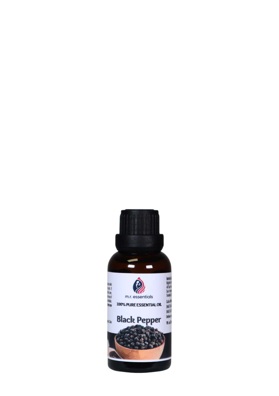 Black Pepper Essential Oil (Piper nigrum)